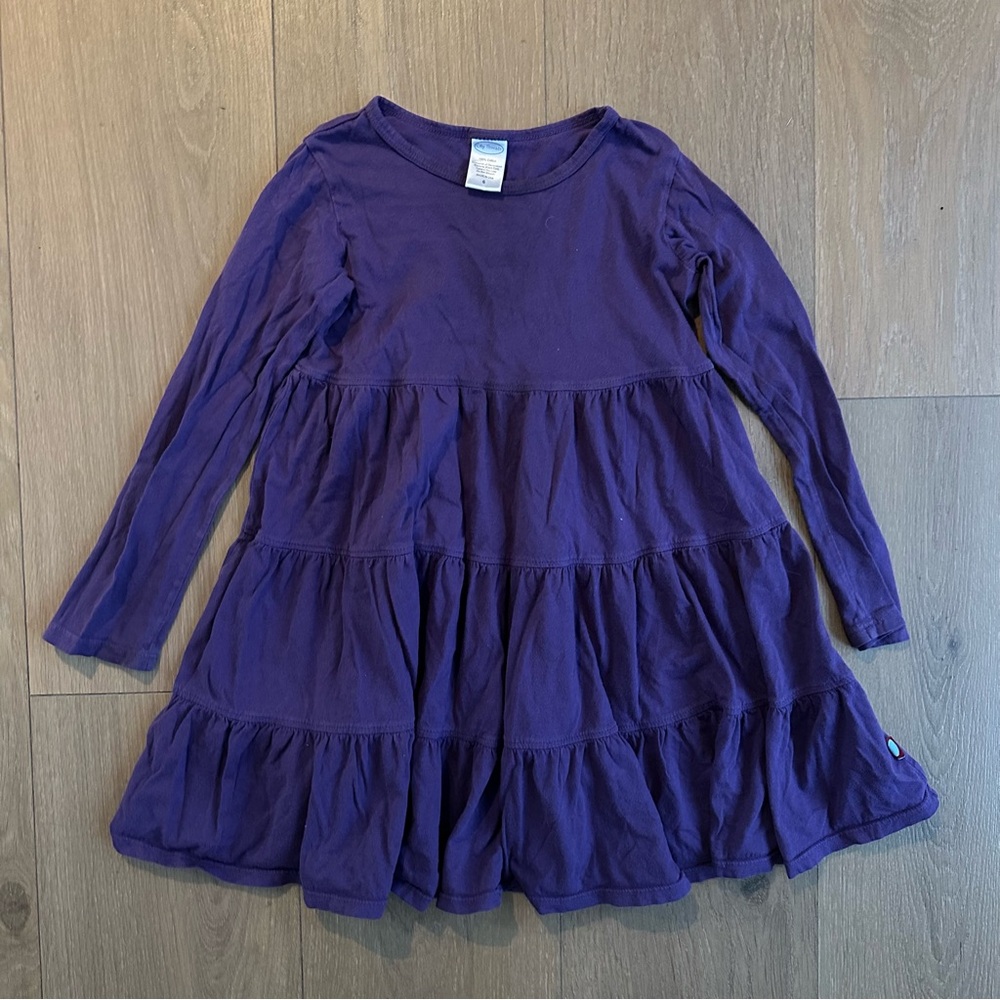 City Threads Violet Long Sleeve Dress